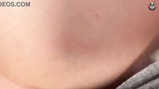 WOW! DOGGY FUCK and CUMSHOT ON ASS! CLOSEUP!