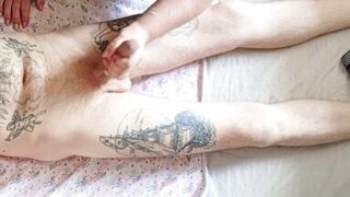 Helping hands jerk off my dick to the last drop of cum