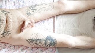 Helping hands jerk off my dick to the last drop of cum