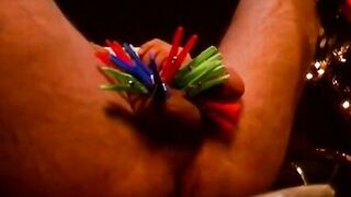 A Dark-minded Mistress Is a Master with Clothespins