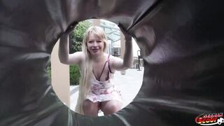 GERMAN SCOUT - Curvy Miss Anna Lynx Pickup and talk to Casting Fuck