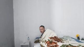 Stepson catches stepmother masturbating her ass