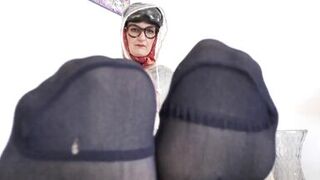 Cheese Foot Fucker, Fuck Your Cock Between My Foot Pussies and Cum!