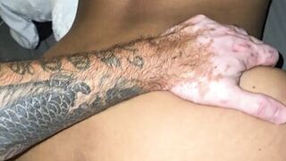 vered latina wife - close up cum shot on ass and pussy - 15 image