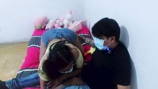 I ASK MY STEPDAD FOR MONEY TO GO ON A TRIP but he made me PAY WITH MY ASS