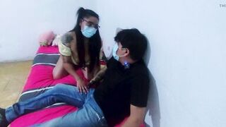 I ASK MY STEPDAD FOR MONEY TO GO ON A TRIP but he made me PAY WITH MY ASS