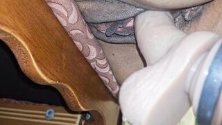 Sexy milf and her machine