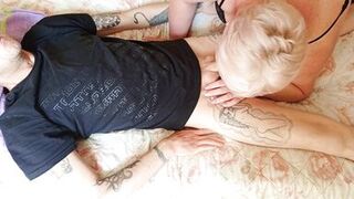 I love playing with my brother-in-law's dick and watching him cum - 11 image