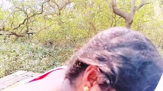 Telugu Silk outdoor blowlob fucking with boy friend telugu dirty talks.
