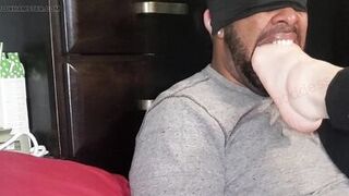 MOTHER IN LAW DOMINATES WITH HER FEET