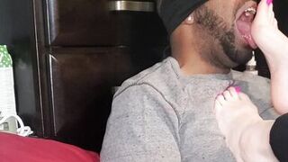 MOTHER IN LAW DOMINATES WITH HER FEET - 5 image