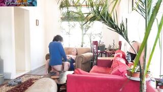 Stepmom helps her stepson feel better with sex