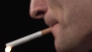 Cindy Behr loves being fucked while dragging on a cigarette