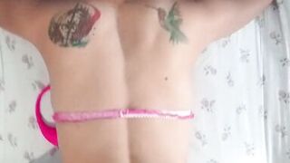 He finds me with my ass doggy style and uses me as his whore with my toy and penetrates me hard