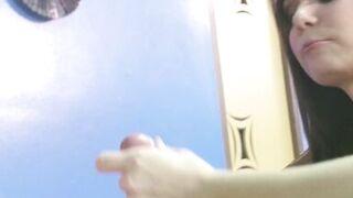 Secretary seduce to rough assfuck by stranger client directly on work