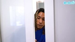 Milf Step Mom Busts Step Son Spying On Her Interracial BBC Sex - 2 image