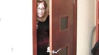 Mature step mom spies on boy - 2 image