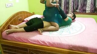 Indian Pandit Hot Fucking With Neighbor Wife in Sexy Lingerie get Creampied - 7 image