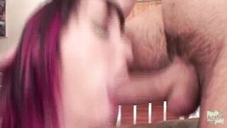 Double Banging Threesome for a Beautiful Asian Hottie with Small Tits - 5 image