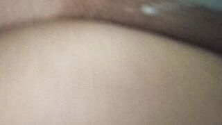 my cuckold hubby watches me being fucked by the inexperienced neighbor in the living room - 12 image