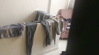 my cuckold hubby watches me being fucked by the inexperienced neighbor in the living room - 3 image