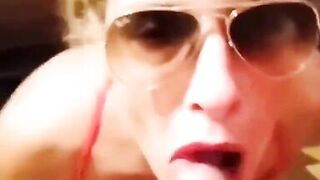 MILF Blowjob Close up and Facial Cumshot - 14 image