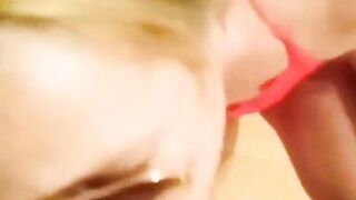 MILF Blowjob Close up and Facial Cumshot - 3 image