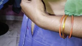 The south indian bhabhi self enjoying with brinjals