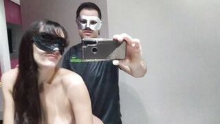 Proud cuckold offering his wife to men and saying he loves being married to a whore