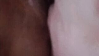 Wife fingers herself and is fingered by work colleague