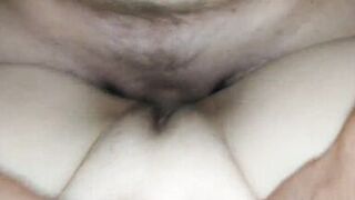 Fucking Neighbor's Busty Wife Hard in Wet Shaved Pussy!