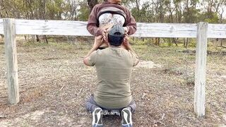 Sexy Indian Couple Making Love in Outdoor - Desi Public Romance - Pussy Licking - Boobs Press - Risky Sex - 15 image