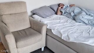 Naughty wife asked her girlfriend from next room to watch how she is having sex with her husband - 2 image