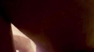 Wet pussy milf wife rides husbands bwc