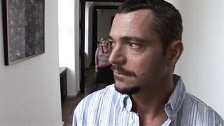 Casting this sexy german blonde