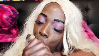 Mochaswallows Xtreme Glass Dildo Orgasm - 4 image