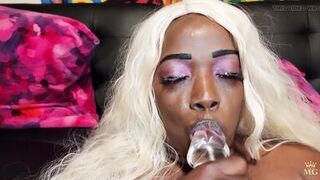 Mochaswallows Xtreme Glass Dildo Orgasm - 6 image