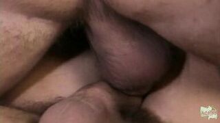 Mindblowing Brunette with Small Tits Loves Hardcore Banging with Two Horny Guys