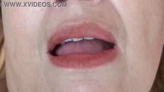 Beautiful milf masturbates with her pussy wide open and receives a big cumshot on her tits