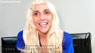 Big N Sexy Britney - Cheerleader - Blowjob AND ANAL! - Promo Video (1 Min NSFW Teaser)