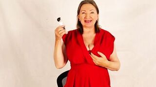 Busty Giantess Granny Has Fun With Tiny Step-Grandson