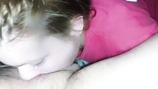 Homemade Slut Wife gets Rough Face Fuck and Cum in Throat