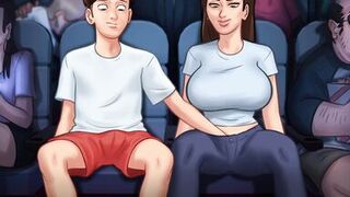 Me and my step sis had a fun in cinema hall and i like it . summertime saga