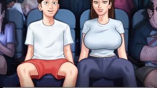 Me and my step sis had a fun in cinema hall and i like it . summertime saga