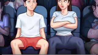 Me and my step sis had a fun in cinema hall and i like it . summertime saga