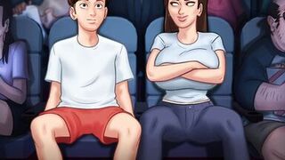 Me and my step sis had a fun in cinema hall and i like it . summertime saga