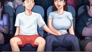 Me and my step sis had a fun in cinema hall and i like it . summertime saga