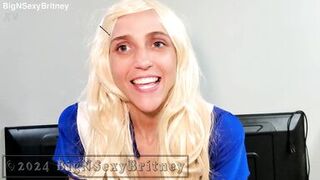 Big N Sexy Britney - Cheerleader - Blowjob AND ANAL! - Promo Video (1 Min SFW Teaser)