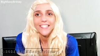 Big N Sexy Britney - Cheerleader - Blowjob AND ANAL! - Promo Video (1 Min SFW Teaser)