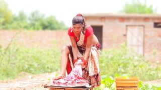 indian desi porn star calling her boyfriend to fucked with huge cock when she is alone in home